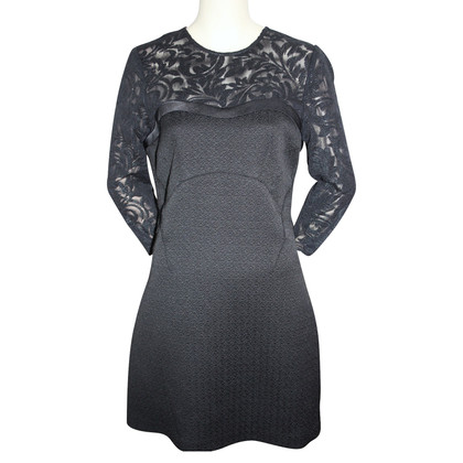 The Kooples Kleid aus Jersey in Schwarz