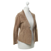 Drykorn Giacca/Cappotto in Pelle in Beige
