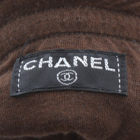 Chanel Guanti di pelliccia marrone