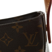 Louis Vuitton Looping GM28 in Tela in Marrone