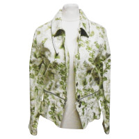 Christian Dior Jacket/Coat Cotton in Cream