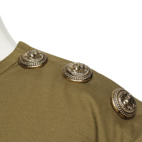 Balmain Top Cotton in Olive