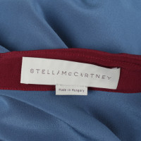 Stella McCartney Oberteil aus Seide in Blau