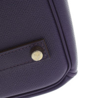 Hermès Birkin Bag 35 aus Leder in Violett