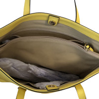 Coccinelle Shopper Leather in Yellow