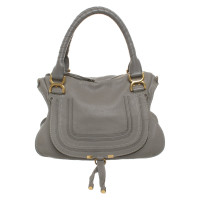 Chloé Marcie Bag Leather in Grey