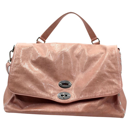 Zanellato Shopper Leather in Pink