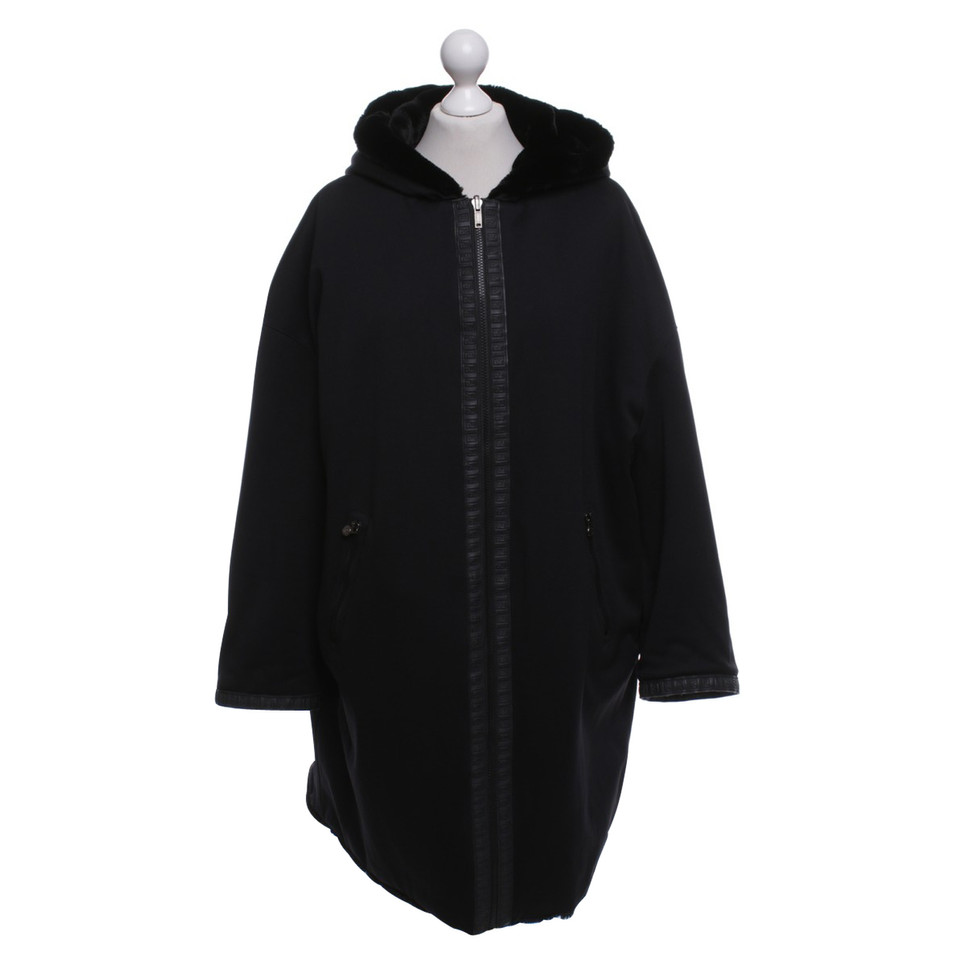 Fendi Reversible coat in black