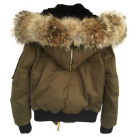 Dsquared2 Army green padded womens jacket 