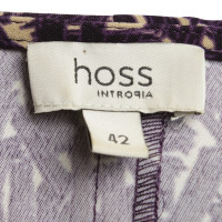 Hoss Intropia -Violet gekleurde jurk met patroon