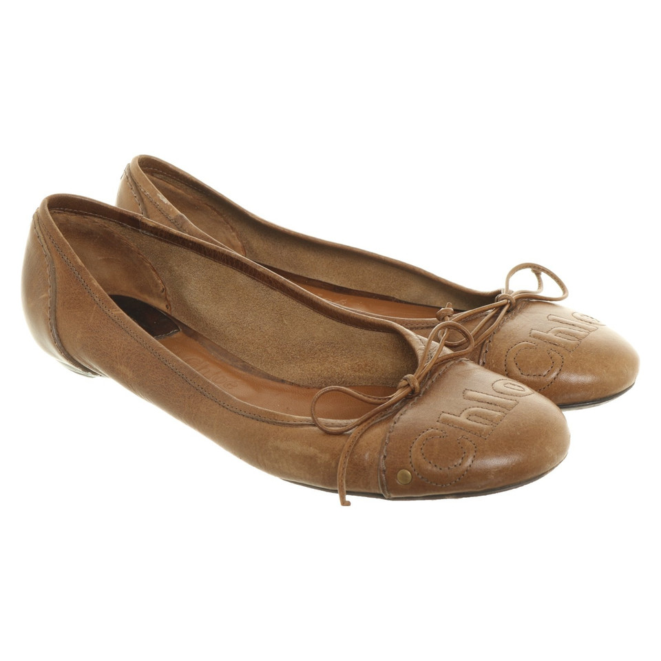 Chloé Ballerinas in brown