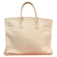 Hermès Birkin Bag 40 en Cuir en Blanc