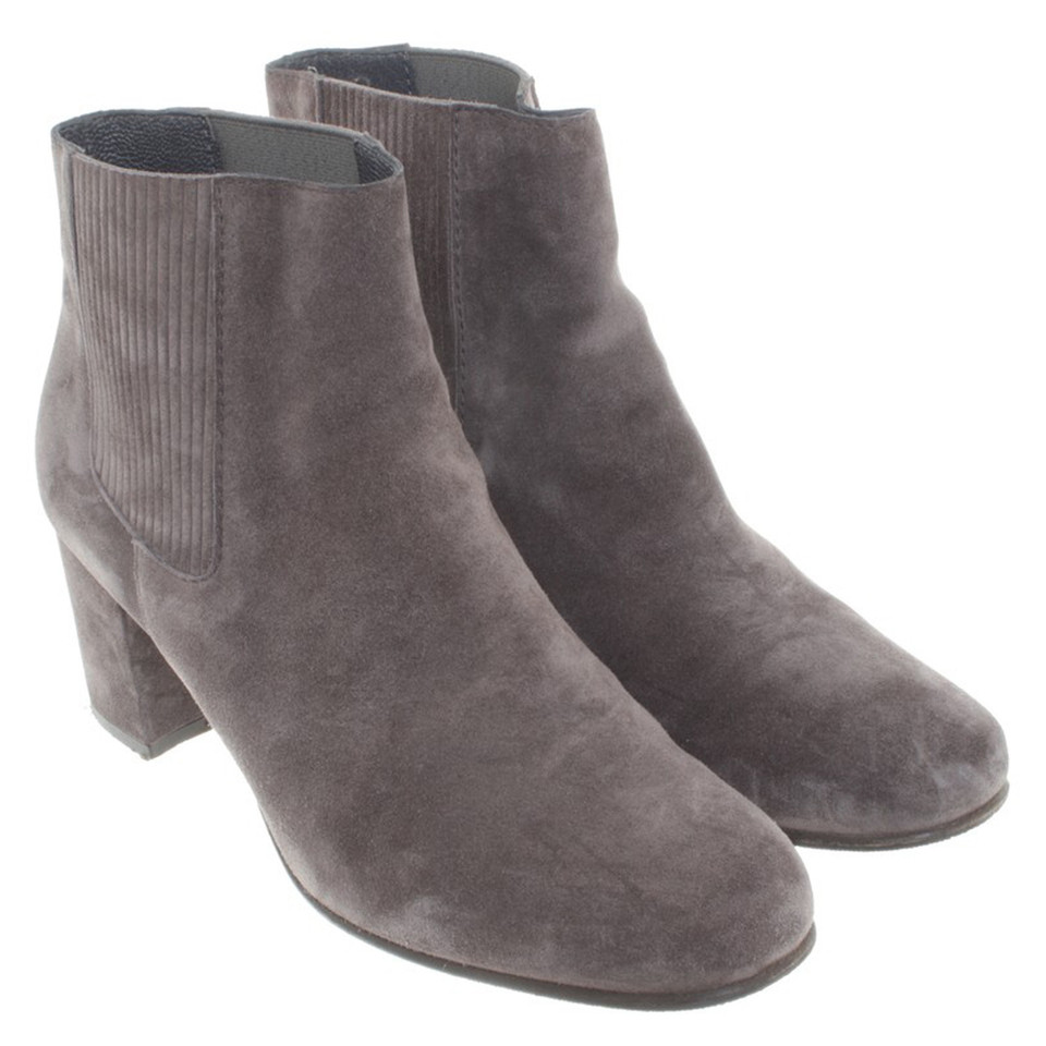 Pedro Garcia Suede Ankle Boots in grey
