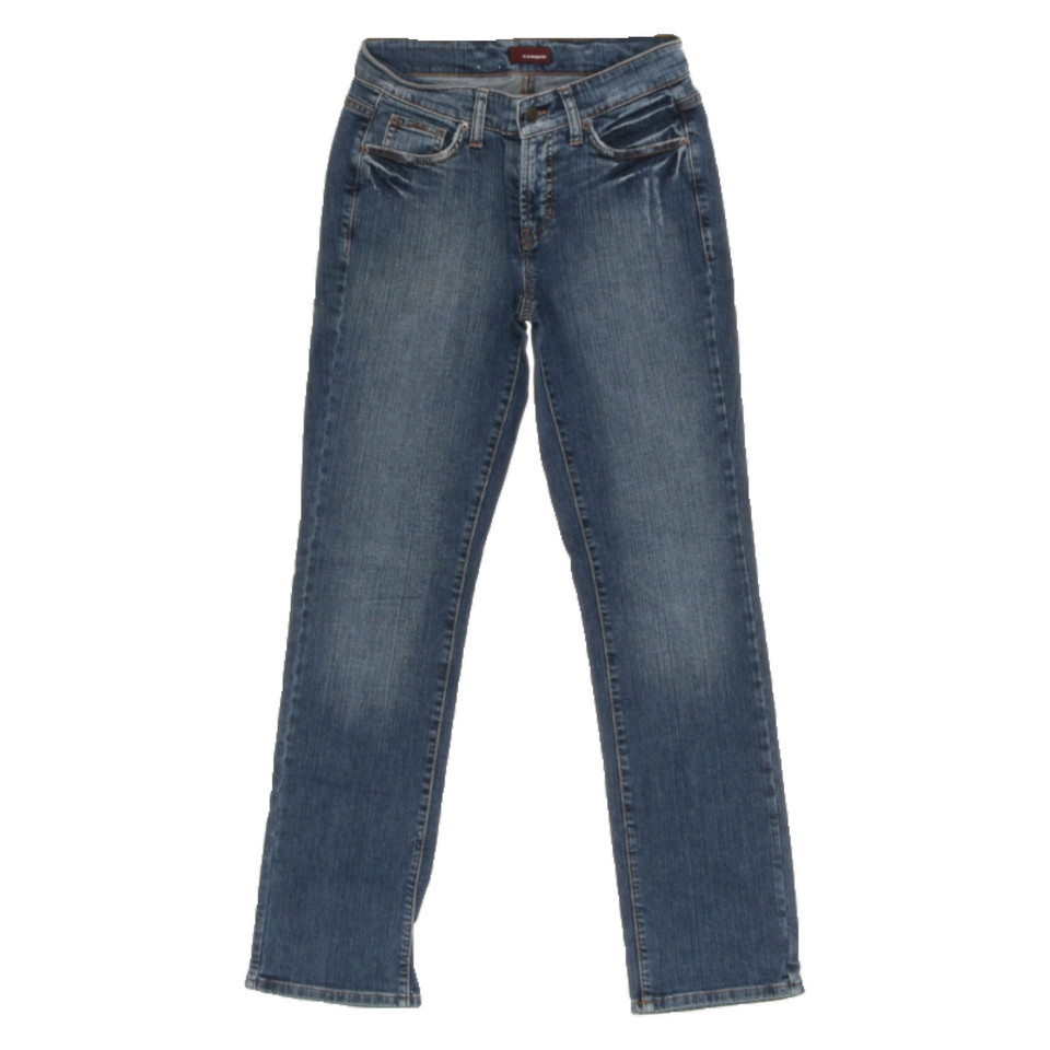 Cambio Jeans aus Baumwolle in Blau