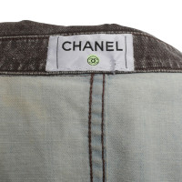 Chanel Jeansblazer in Bruin