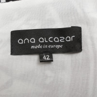 Ana Alcazar Kleid in Schwarz/Weiß