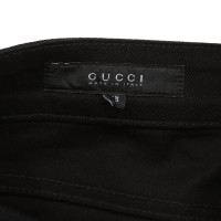 Gucci Trousers Cotton in Black