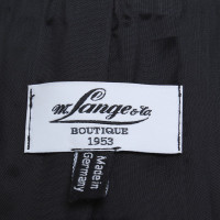 Rena Lange Lange jas in zwart