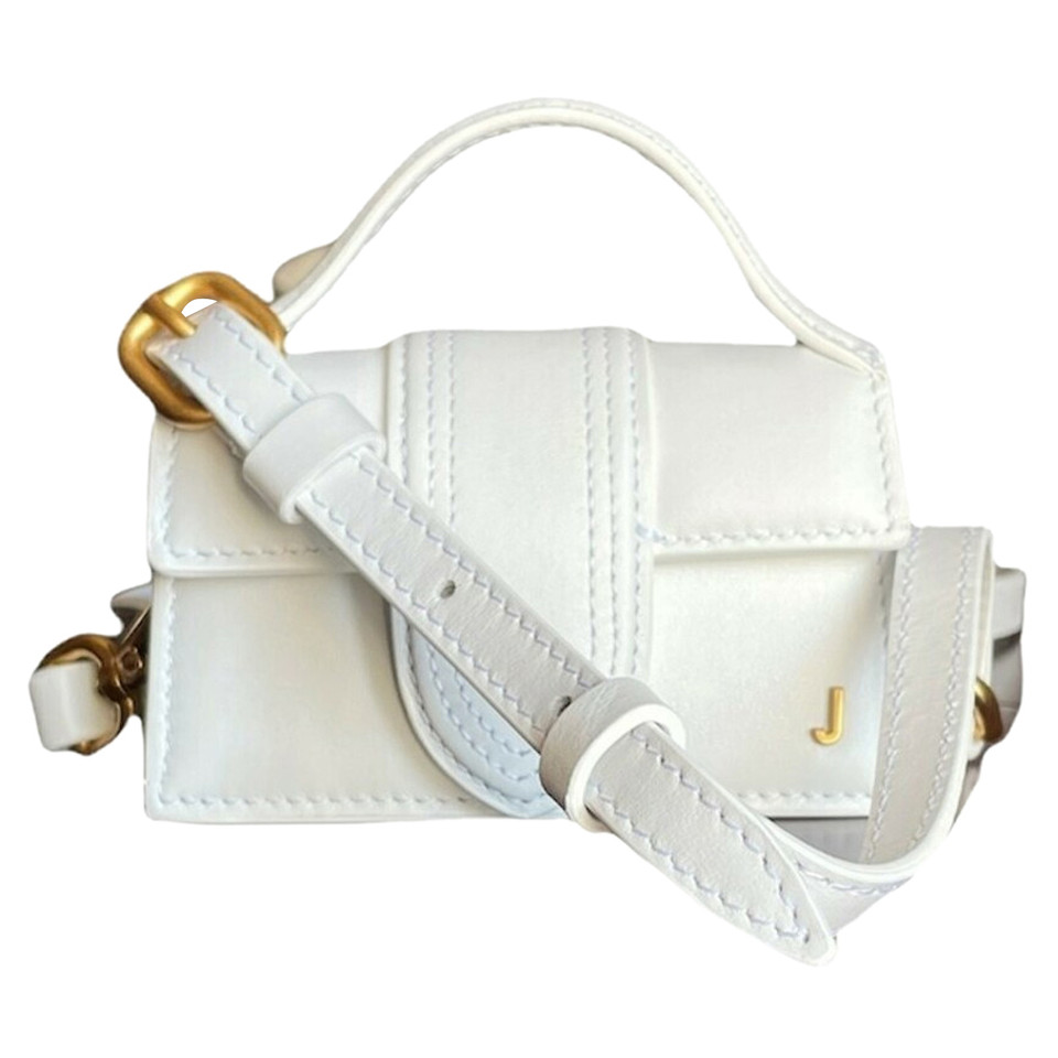 Jacquemus Handtasche aus Leder in Weiß
