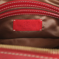 Valentino Garavani Handtasche in Rot/Beige