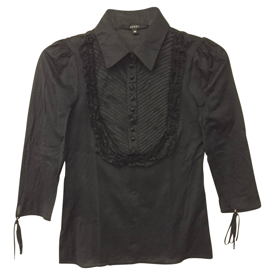 Gucci zwarte blouse