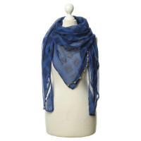 Dries Van Noten Silk scarf with semi-precious stones
