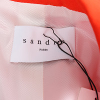 Sandro Anzug aus Viskose in Orange