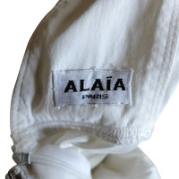 Alaïa White cotton dress