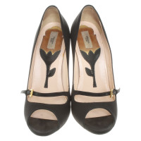 Prada Peep-toes with an extravagant heel