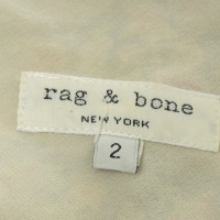 Rag & Bone top in seta con motivo floreale