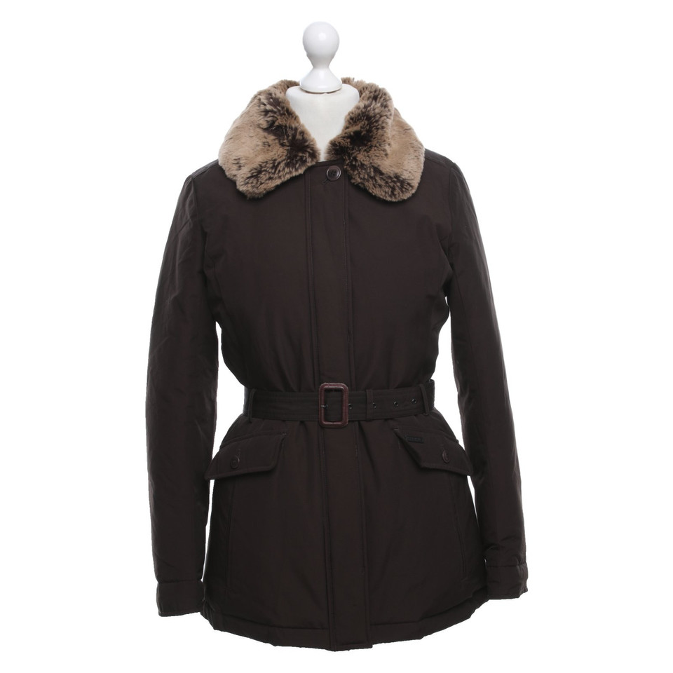 Woolrich Veste/Manteau en Marron