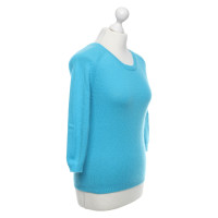 Allude Sweater in turquoise