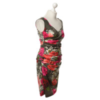 Talbot Runhof Cocktail dress with a floral pattern