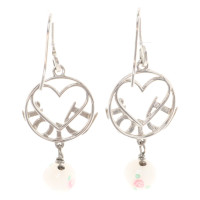 Christian Dior Earrings with logo application