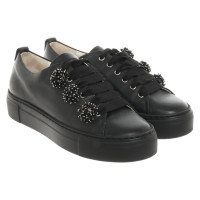 Agl Sneaker in Pelle in Nero