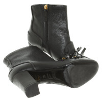 Moschino Ankle boots Leather in Black