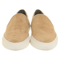 Common Projects Slippers/Ballerinas Suede in Ochre