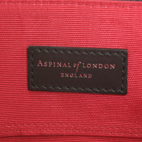 Aspinal Of London Handtas in zwart