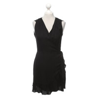 All Saints Robe en Viscose en Noir