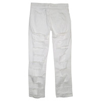 Acne Jeans in Cotone in Bianco