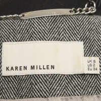 Karen Millen Blazer met visgraatmotief