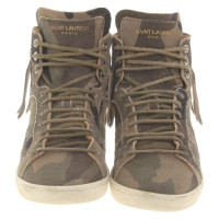Yves Saint Laurent Trainers in Olive