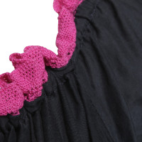 Odd Molly Blouse with details in pink