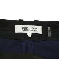 Diane Von Furstenberg Paire de Pantalon en Bleu