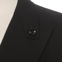 Escada Jacke/Mantel aus Wolle in Schwarz