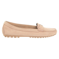 Tommy Hilfiger Slipper/Ballerinas aus Wildleder in Nude