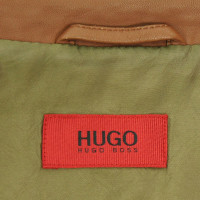 Hugo Boss Brown Biker Jacket