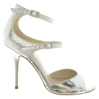 Karen Millen Silver-colored sandals