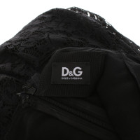 D&G Robe avec dentelle
