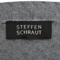 Steffen Schraut Poncho in grigio